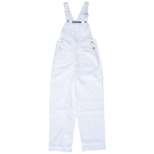 white bib overalls